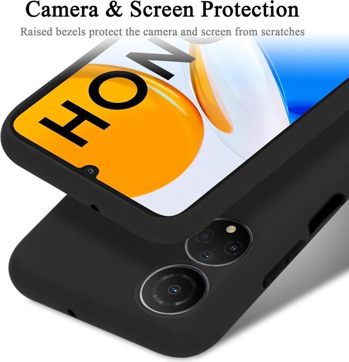 Produktbild Cadorabo TPU Liquid Silicone Case Hülle für Honor X7 (Honor X7)