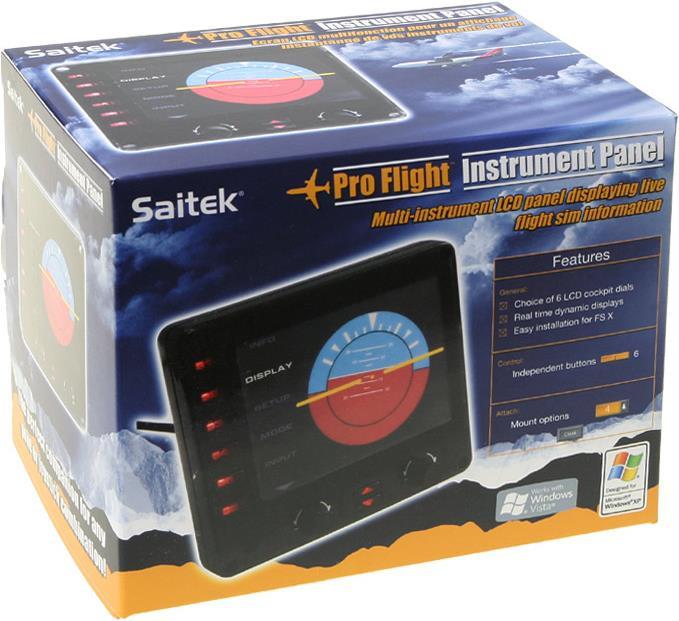 Image du produit Saitek Panneau d'instruments de vol Pro (PC)