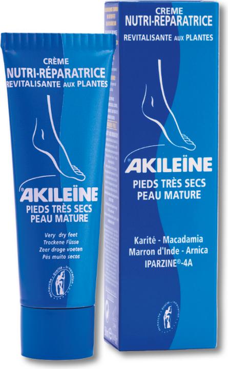 Produktbild Akileïne AKILEINE Blau NutriRepair Fusscreme Tb 75 ml (Fusscrème & Fussgel, 75 ml)