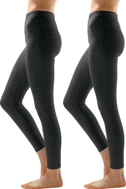 Actual product image Erwin Müller Ladies leggings, long 2-pack (48, 50)
