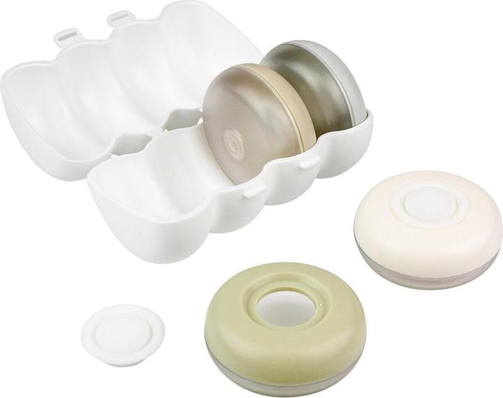Image du produit JTI 4x récipients de voyage avec étui pour shampooing et lotion (Rembourrage supplémentaire)