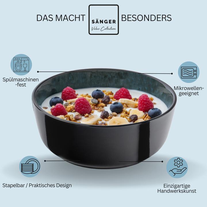 Produktbild Sänger Schalen Set Manila (16.50 cm, 0.55 l, 6 x)