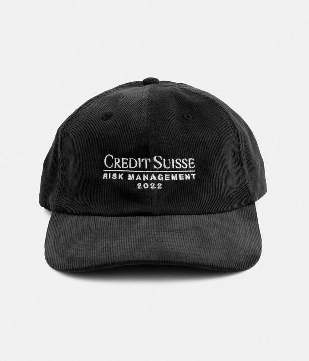 Image du produit Plakativ «Credit Suisse Risk Management» Corduroy Cap Black