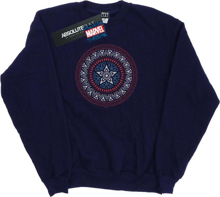 Produktbild Captain America Ornamental Shield Sweatshirt (XL)