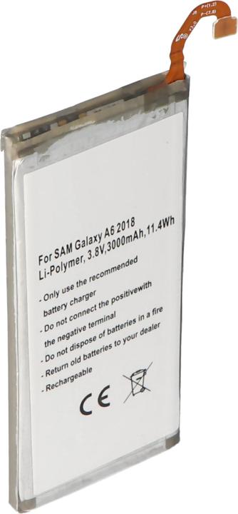 Actual product image AccuCell Battery Samsung Galaxy A6 2018
