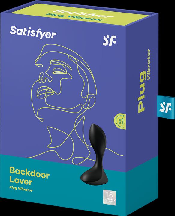 Actual product image Satisfyer Backdoor Lover Plug Vibrator