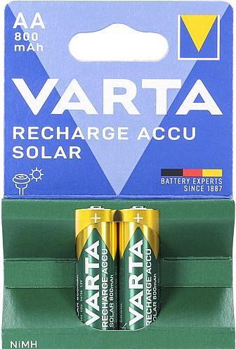 Productafbeelding Varta Accu Solar opladen (2 Pcs., AA, 800 mAh)