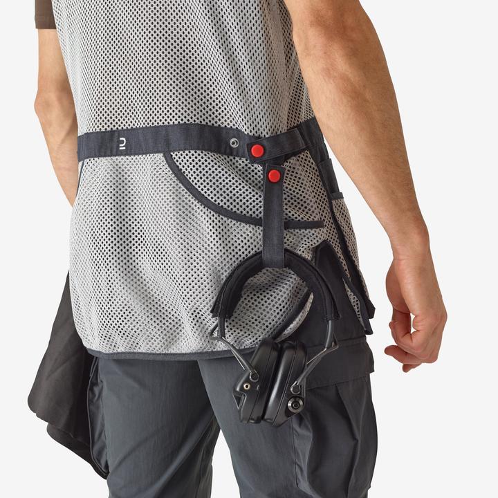 Produktbild Solognac Jagdweste 100 grau/schwarz