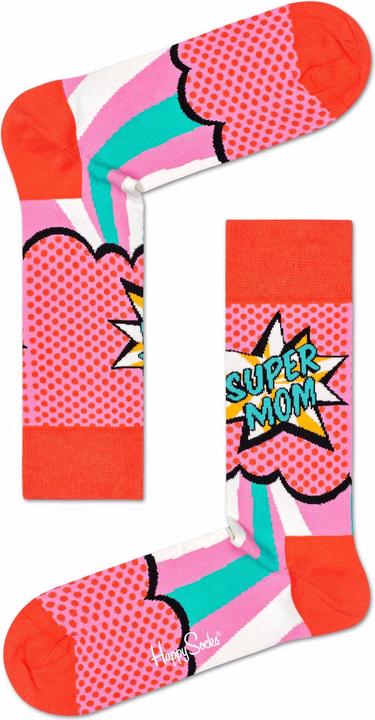 Happy Socks Super Mom (Einzelpack, 36 - 40)