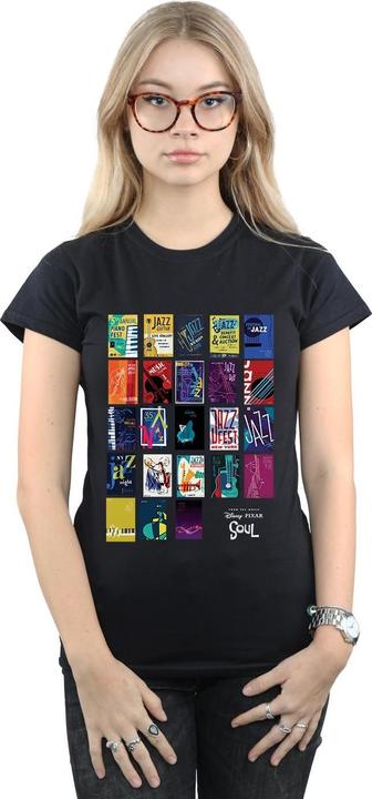 Immagine prodotto Disney Soul Jazz Poster Wall Maglietta Donna (XL)