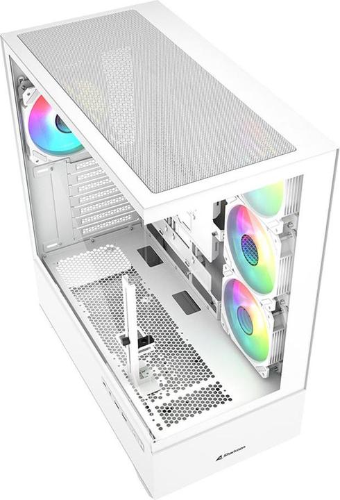 Immagine prodotto Sharkoon AK6 RGB Bianco ATX (bianco) (mATX, ATX, Mini-ATX)