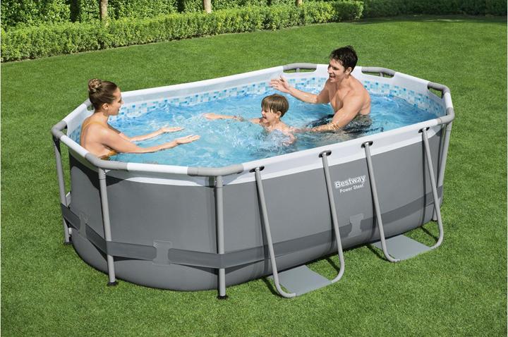 Immagine prodotto Bestway Set piscina fuori terra Steel Pr o MAX 3,05 m x 2,00 m x 84 cm (305 x 200 x 84 cm)