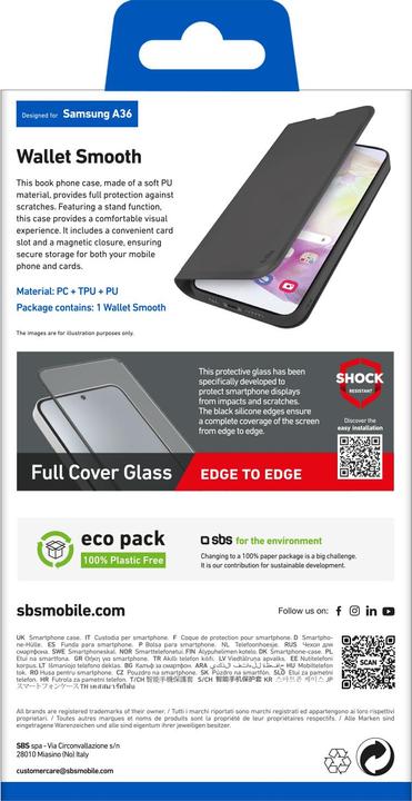 Energie-Label SBS Klapphülle (Oppo A36)