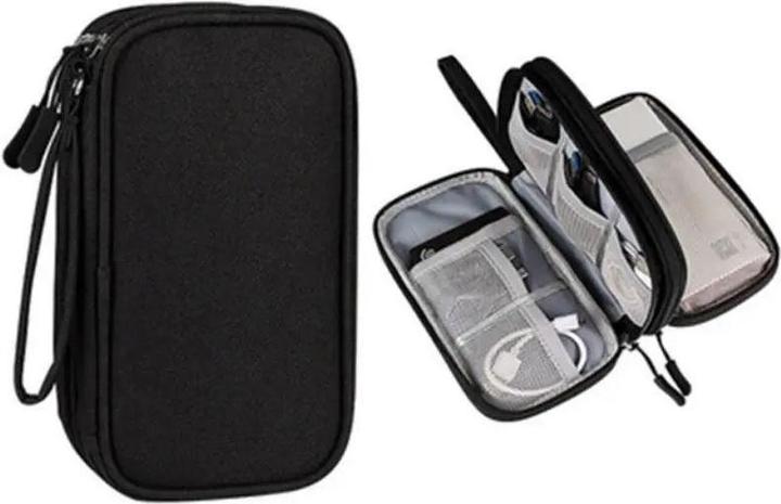Immagine prodotto Only-Bags.Store Borsa per cavi, organizer per accessori elettronici, organizer per cavi portatile, borsa per cavi