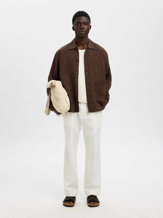 Produktbild Selected Homme Leinenmix Overshirt (M)