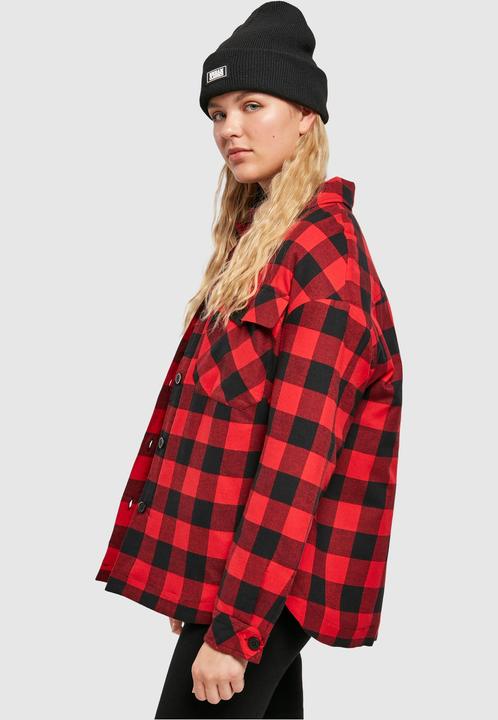 Produktbild Urban Classics Ladies Flanell Padded Overshirt (S)