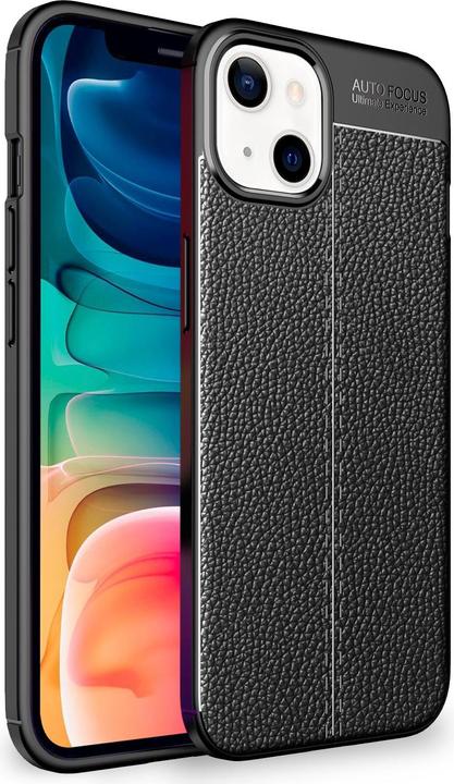 Actual product image Nalia Leather Look Silicone Cell Phone Case (Apple iPhone 13)