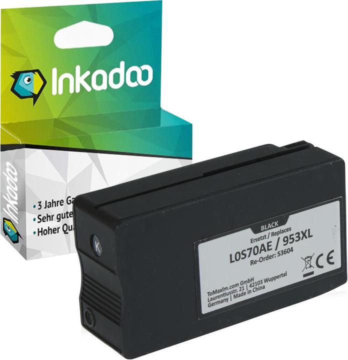 Produktbild Inkadoo Kompatibel Tinte für HP OfficeJet Pro 8720 Series (BK)