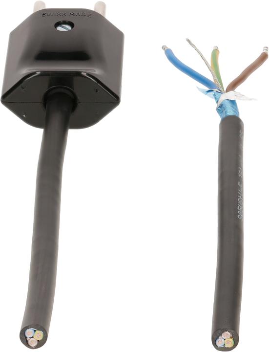 Actual product image Max Hauri Electrobiology MHAG mains cable 3G1.0 shielded type 12 (5 m)