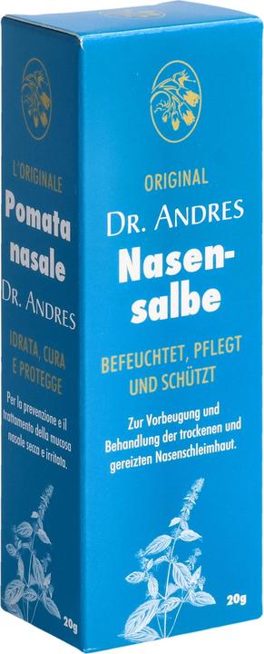 Actual product image Dr. Andres ANDRES Nasensalbe Tb 20g (1 Piece)