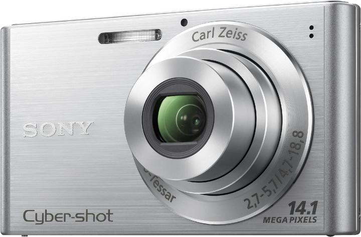 Sony DSC-W320, 14 MPixel, 4x optische zoom, zilver (1/2,3'')