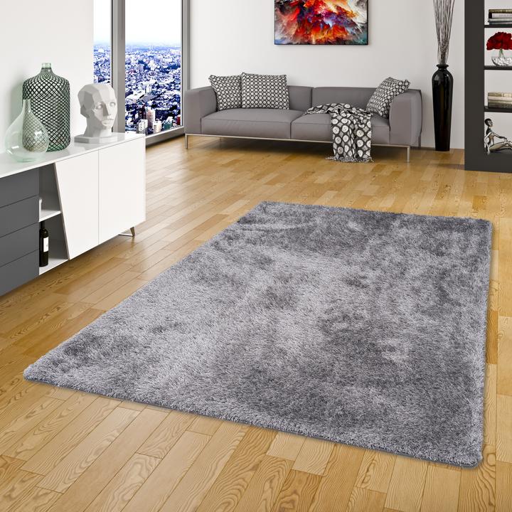 Actual product image Snapstyle High Pile Shaggy Carpet Luxury Feeling Mix (160 x 160 cm)