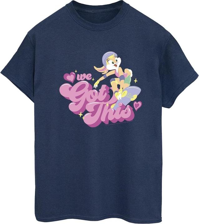 Actual product image Looney Tunes Womens/Ladies Lola We Got This Skate Cotton Boyfriend T-Shirt (L)