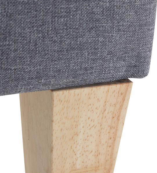 Image du produit Homestyle4u Lit rembourré avec matelas et sommier à lattes (90x200)
