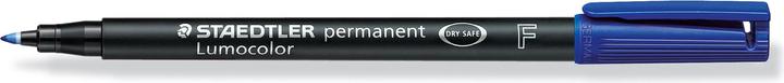 Produktbild Staedtler Lumocolor permanent (Blau, 0.60 mm, 10 x)