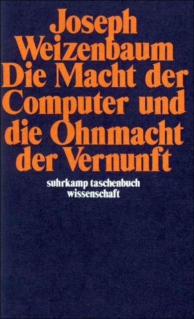 Produktbild Die Macht der Computer und die Ohnmacht der Vernunft (Deutsch, Joseph Weizenbaum, 1978)