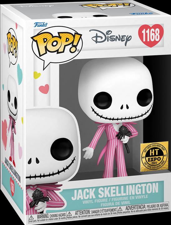 Image du produit Funko Pop Etrange Noël de Mr. Jack Jack avec Costume Rose et Rouge Edition Limitée
