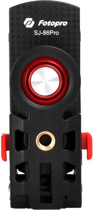 Actual product image Fotopro SJ-86 Pro Black+Red (Gimbal mount)