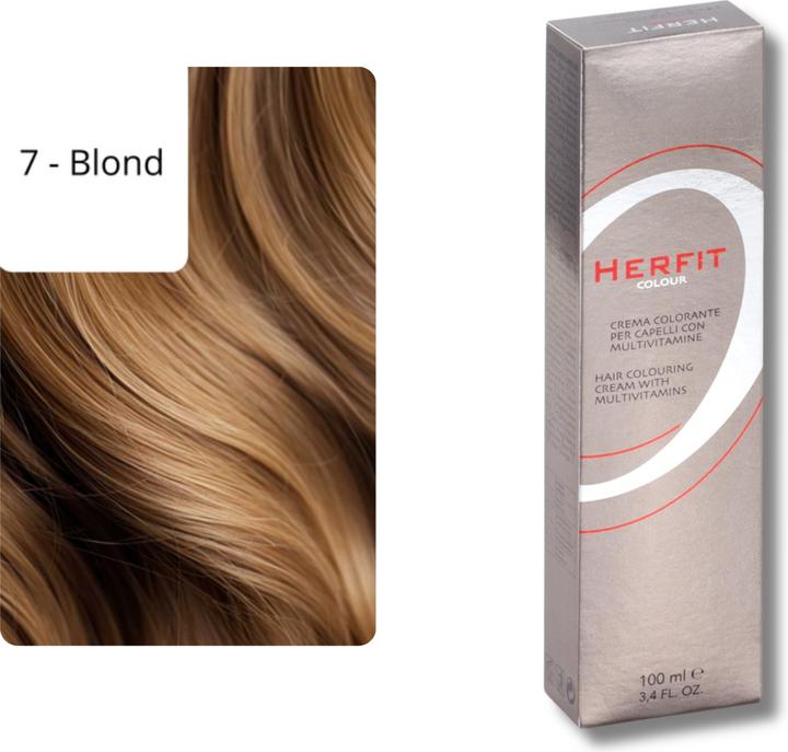 Immagine prodotto XanitaliaPro Colore Per Capelli Con Vitamine (7 - Bionda)