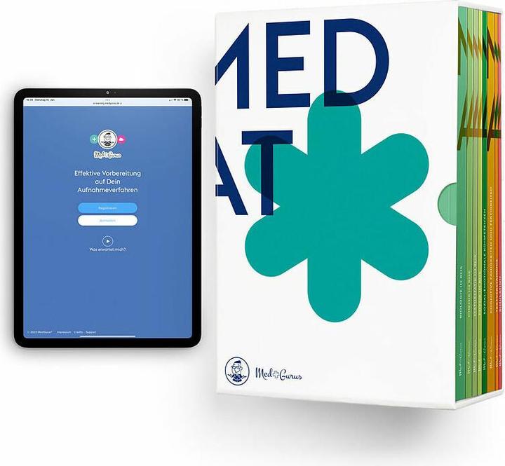 Actual product image MedAT 2024 Komplettpaket - Kompendium mit allen Büchern und E-Learning zur Vorbereitun (German, Constantin Lechner, Alexander Hetzel, Anselm Pfeiffer, 2023)