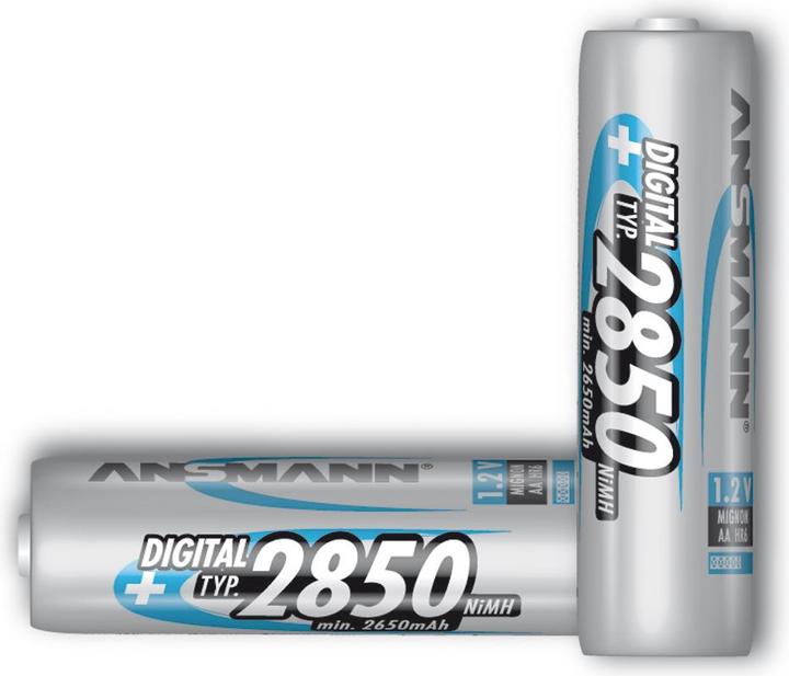 Produktbild Ansmann NiMH Akku Mignon AA Typ 2850 (1 Stk., AA, 2850 mAh)