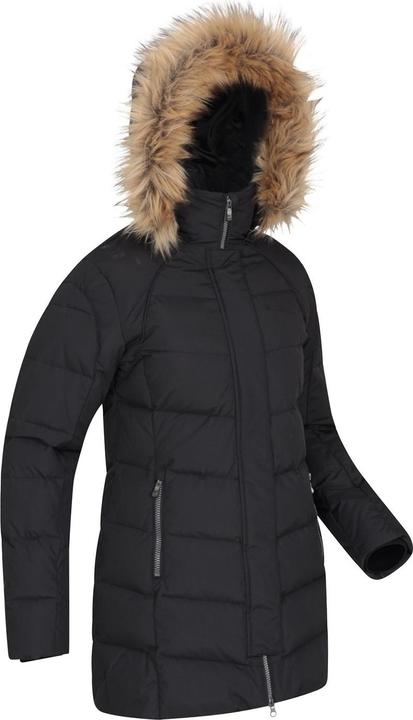 Actual product image Mountain Warehouse Womens/Ladies Isla II Long Down Jacket (40 D)