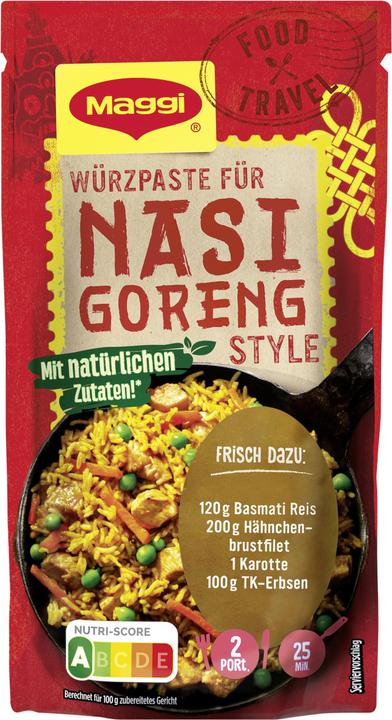 Produktbild Maggi FOOD TRAVEL Paste für Nasi Goreng Style (65 g)