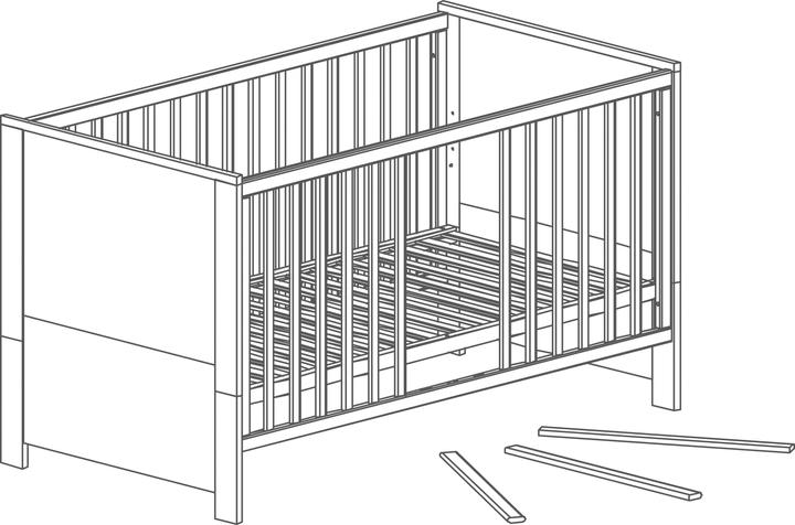 Image du produit Roba Olaf (Lit de bébé, Unité de changement, Armoires pour enfant)