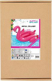 Actual product image Splash Bathing Island Flamingo Small 240 x 180 Cm