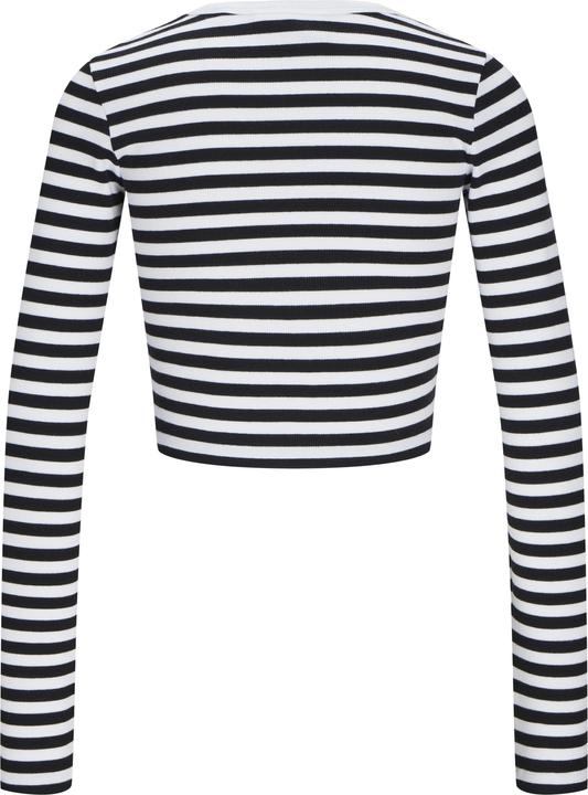 Produktbild JJXX Jxfeline Str Ls Stripe Rib Tee Jrs Noos (XL)