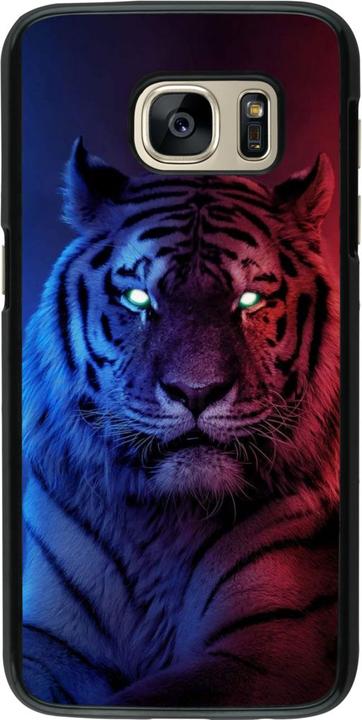 Image du produit PhoneLook Coque Tiger Blue Red (Samsung Galaxy S7)