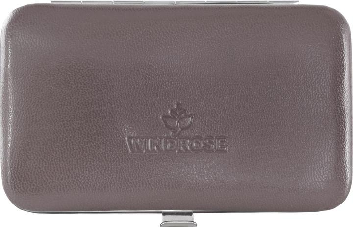 Produktbild Windrose 803665.07 - 4-teilig Maniküretui Merino Moda grau