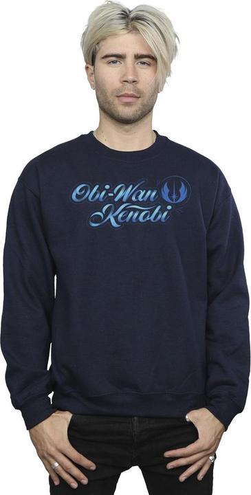 Produktbild Star Wars ObiWan Kenobi Ribbon Font Sweatshirt (M)