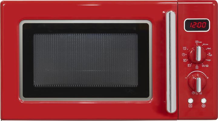 Productafbeelding Exquisit RMW720-3GDIG rood Magnetron 812764001 (20 l)