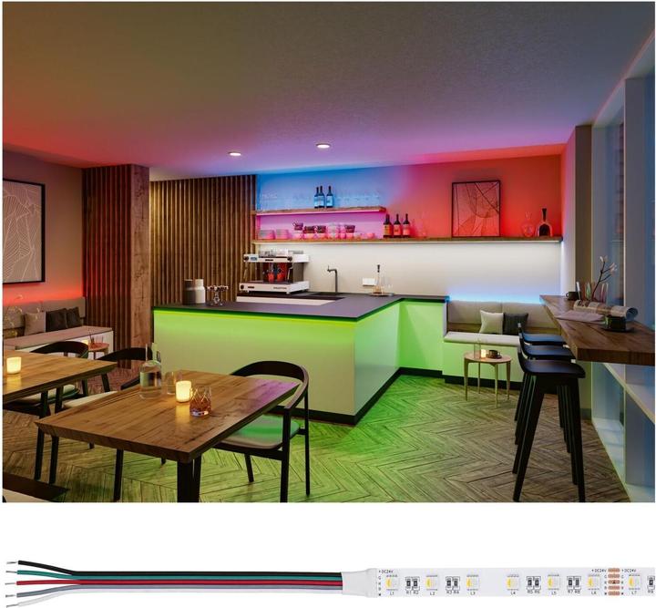 Actual product image Paulmann PAUL LED strip light (RGBW, 500 cm, Indoor)