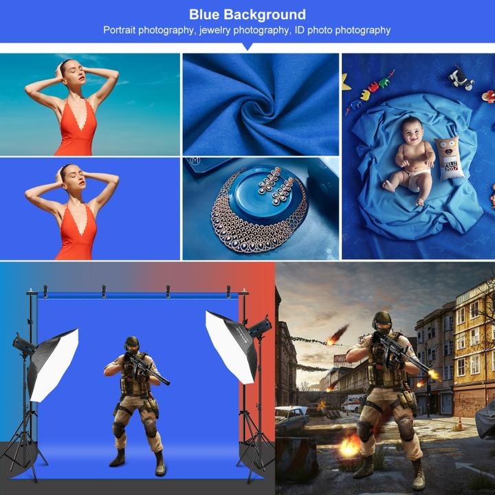 Produktbild Puluz Green Screen Studio Hintergrund Kit (300 cm, 200 cm)