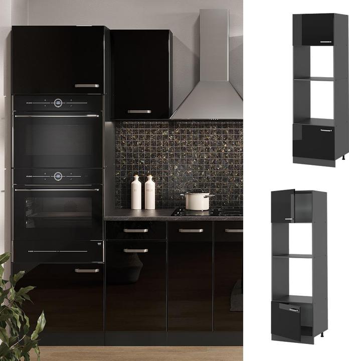 Produktbild Vicco Mikrowellenschrank R-Line (60 x 57.5 x 207 cm)