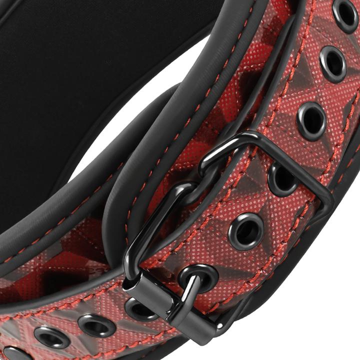 Actual product image Begme Red Edition Necklace With Chains And Nipples