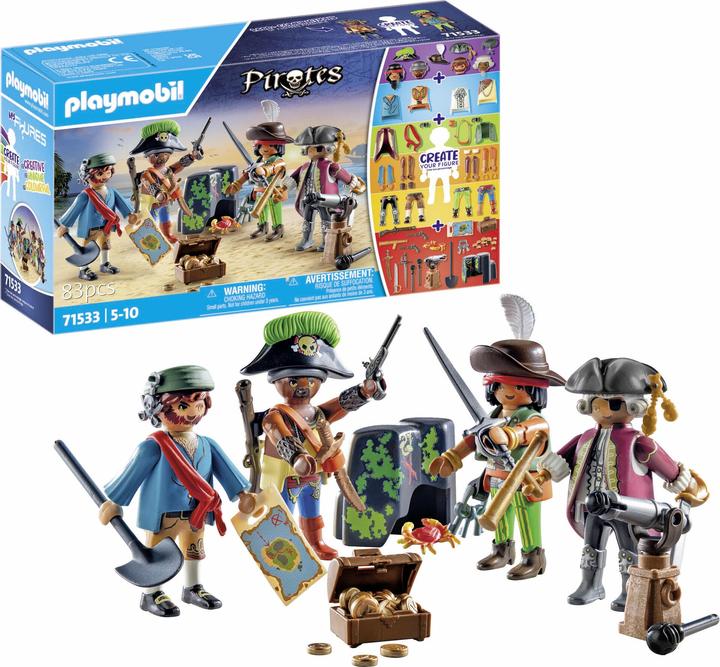 Actual product image Playmobil My figures: Pirates (71533, Playmobil Pirates)