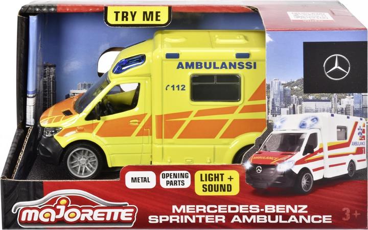Produktbild Majorette Finnish Mercedes-Benz Sprinter Ambulance